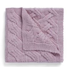 Load image into Gallery viewer, Baby Rose Supersoft Aran Blanket
