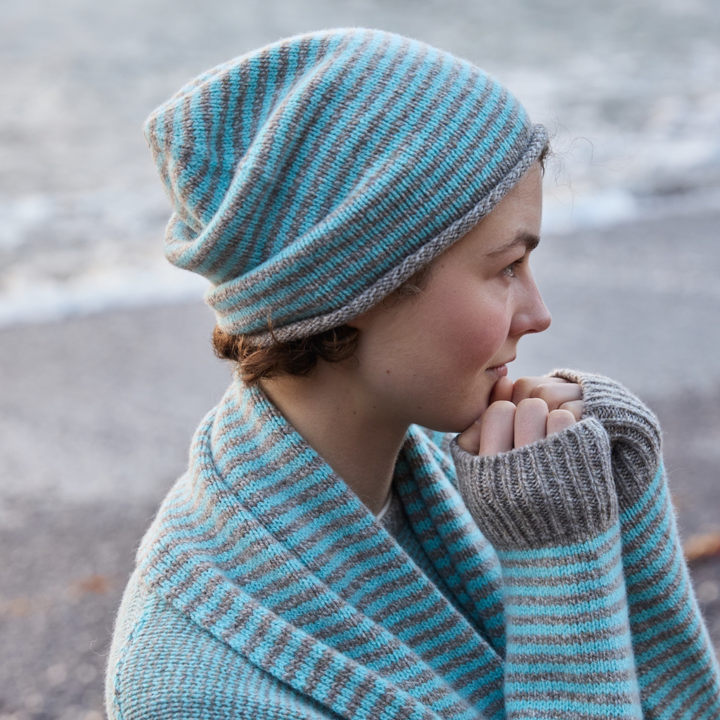 Cashmere Slouch Beanie Best Sellers – Carolyn Rowan Collection display picture 2