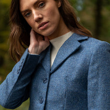 Load image into Gallery viewer, Blue Twill Fiadh Donegal Tweed Jacket
