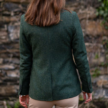 Load image into Gallery viewer, Green Herringbone Fiadh Donegal Tweed Jacket
