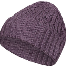 Load image into Gallery viewer, Lavender Fiadh Aran Wool Hat
