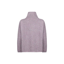 Load image into Gallery viewer, Lilac Funnel Neck Slouchy Sweater
