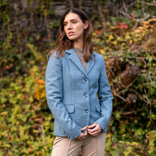 Load image into Gallery viewer, Dusty Blue Orla Donegal Tweed Jacket
