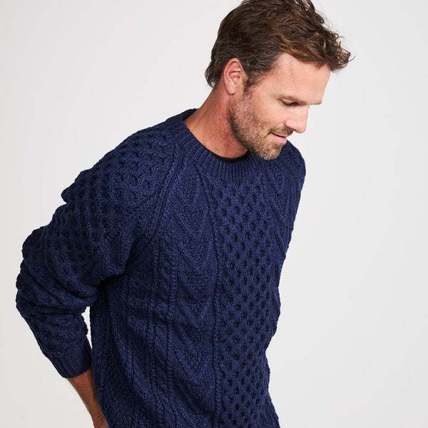 ニット/セーター andmary Holy knit set up navy ANDMARY】Holy knit set up