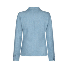 Load image into Gallery viewer, Dusty Blue Orla Donegal Tweed Jacket Back
