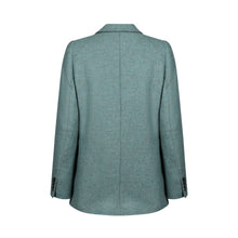 Load image into Gallery viewer, Sea Green Cara Donegal Tweed Blazer
