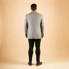 Load image into Gallery viewer, Grey Salt &amp; Pepper Donegal Tweed Jacket
