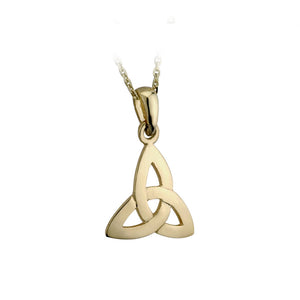 9ct Gold Small Trinity Knot Necklace