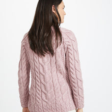 Load image into Gallery viewer, Pink Supersoft Crew Neck Sweater
