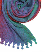 Load image into Gallery viewer, Cosmos Scarf, Rainbow
