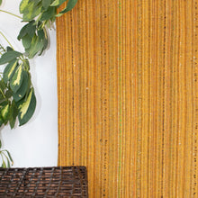 Load image into Gallery viewer, Mustard Stripe Donegal Tweed Blanket
