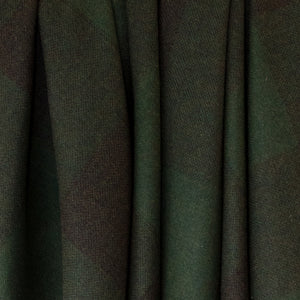 Green Check Donegal Tweed Fabric