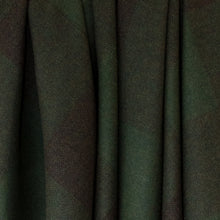 Load image into Gallery viewer, Green Check Donegal Tweed Fabric Sample

