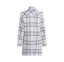 Load image into Gallery viewer, Grey Check Marie Duffle Coat
