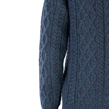 Load image into Gallery viewer, Blackwatch Half Zip Cable Sweater
