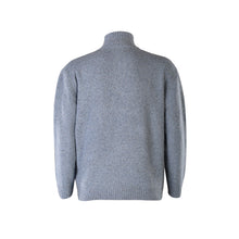 Load image into Gallery viewer, Light Blue Lightweight Half Zip Sweater
