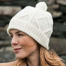 Load image into Gallery viewer, Natural Hand Knit Beanie
