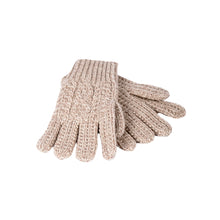 Load image into Gallery viewer, Oatmeal Hand Knit Wool Gloves
