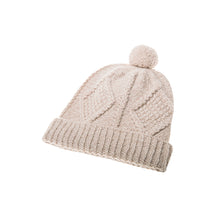Load image into Gallery viewer, Oatmeal Hand Knit Beanie
