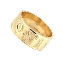 Load image into Gallery viewer, 14K Yellow Gold History Of Ireland Ring
