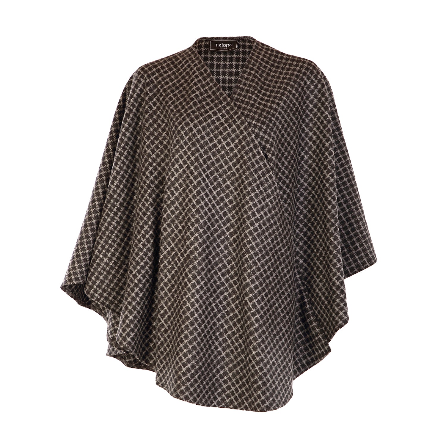Holly Cape, Charcoal Check