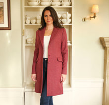 Load image into Gallery viewer, Rose Aisling Donegal Tweed Knee Coat
