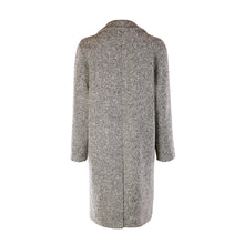 Load image into Gallery viewer, Black &amp; White Saoirse Salt &amp; Pepper Donegal Tweed Coat
