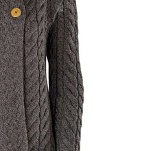 Load image into Gallery viewer, Supersoft Crossover Button Cardigan, Charcoal
