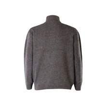 Load image into Gallery viewer, Charcoal Lightweight Half Zip Sweater
