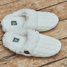 Load image into Gallery viewer, Natural Aran Wool Slippers

